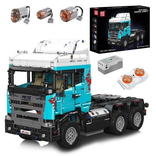 Mould King 13203 RC Motorized Semi‑Truck Tractor Head Building Blocks 2060Pcs
