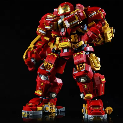 2000+PCS Iron Man MOC Building Blocks Marvel Superhero Toy Set!