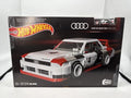 NEW MEGA Hot Wheels Audi 90 Quattro IMSA GTO Building Toy Kit 973pc Minty Box