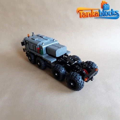 MOC-101477 Military truck MAZ 537 DIY Model building blocks Toys Christmas gift