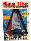 Vintage Golden Bright Sea Lite RC Radio Control Yacht Sailboat Boat 1/25 Scale