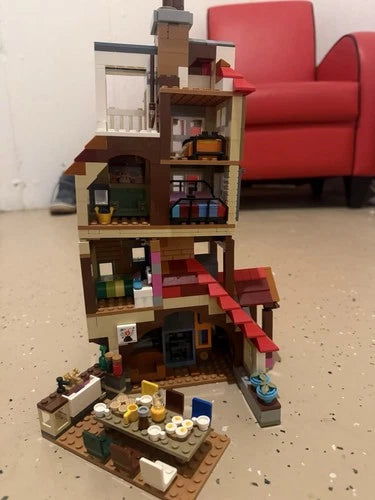 MEOW Ideas A-Frame Cabin 21338 Complete Set 2082 pcs 16+ Without Box took 3 week