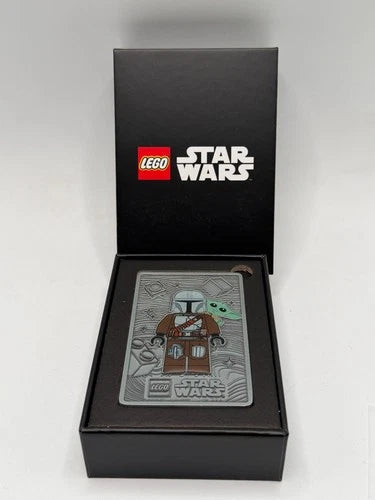 Lego Star Wars The Mandalorian and Grogu Metal Card #5010325 NEW GWP