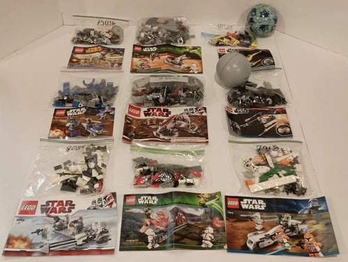 Lego Star Wars 9 Sets 9674 9676 75036 7913 75001 8091 8084 755000 7914