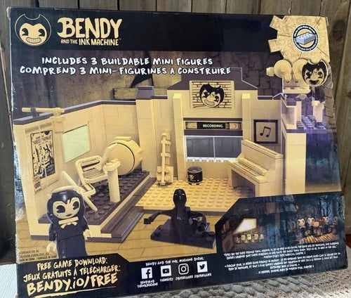 Bendy and the Ink Machine Construction Recording Studio Buildable Scene Set 255