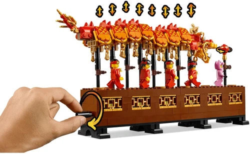 Lego Chinese New Year Dragon Dance 80102 New Factory Sealed in Box 2019 Rare!