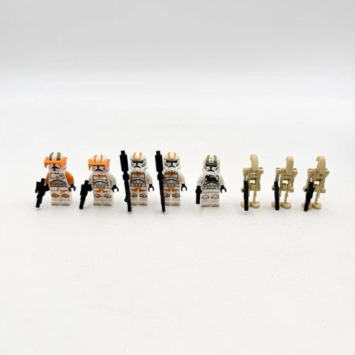 MEOW Star Wars Clone Wars SET AT-TE Walker (75337) With Minifigures 98% Complete