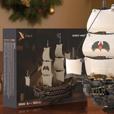Pirate Ship Model Building Block Toy