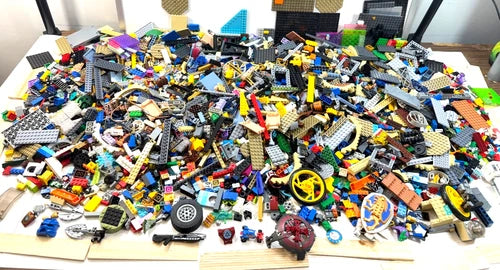 MEOW Bulk Lot 17+ LB Minifigures Marvel Spider-Man Harry Potter Bionicle Technic
