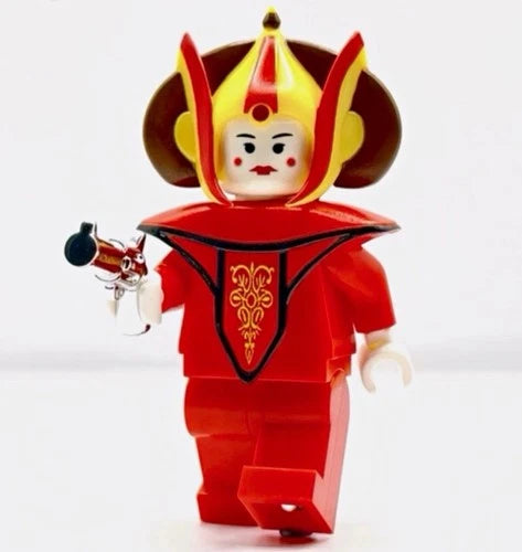 LEGO Star Wars TCS Queen Amidala V2 Custom Minifigure by Bingo Minifigs
