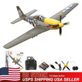 VOLANTEX P51D Mustang RC Plane 2.4G 4CH Aerobatics RTF Brushless Motor Aircrafts