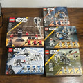 Lego Star Wars Battle pack Lot 40765, 75373, 75359, 75320, 75345 clone troopers