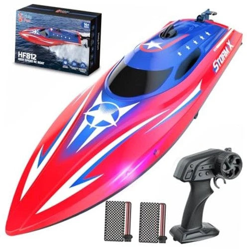 20MPH+ RC Boat for Kids & Adults - Remote Control Boat for Pool & Lake