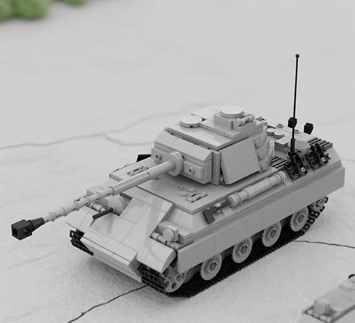 MOC-72427 WW2 Panther G German Tank building blocks Toys Christmas gift