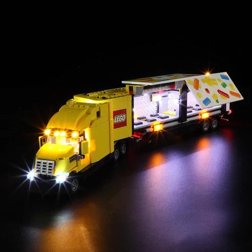 LED Light for 60440 City Yellow Delivery Truck Building Blocks Model (Building