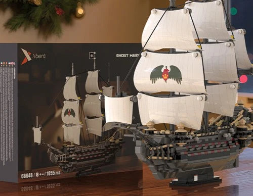 Pirate Ship Model Building Block Toy