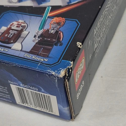 LEGO Star Wars Clone Wars: (8093) Plo Koon's Jedi Starfighter - NEW Sealed