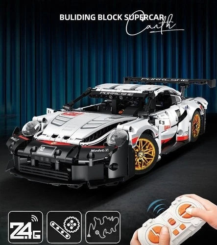 Technic 1:14 Scale Sports Car Building Blocks Set Compatible Brick Toy Model