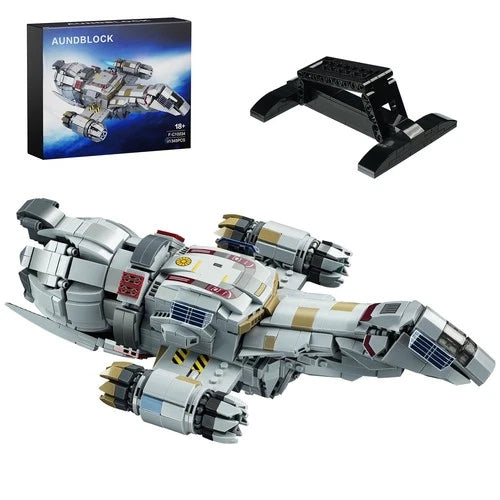 Firefly-Class Spaceship Building Set, Sci-Fi Space Wars Ship Model Toys, Comp...