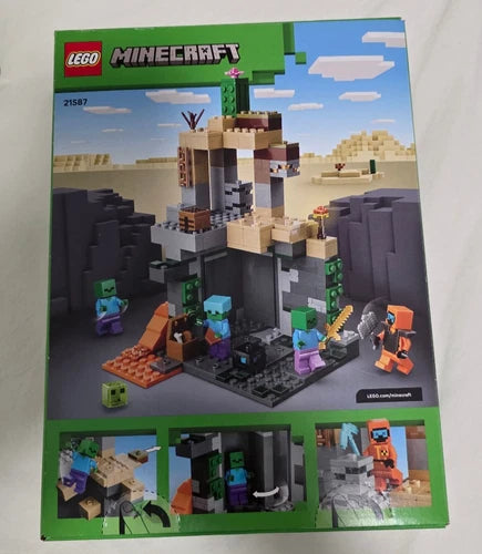 Lego Minecraft Lot of Three (New In Box) - 21587, 21272, 21275