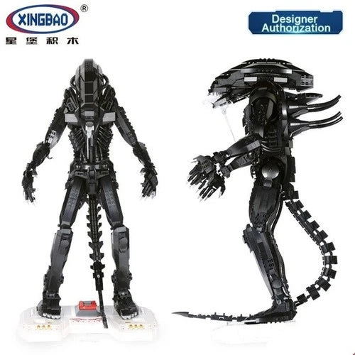 Alien Xenomorph Warrior Building Bricks Toy Set 2020 pcs (04001) Brand New