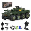 USA RC Tank Amphibious IFV Remote Control Truck 2.4G Waterproof Off-Road Crawler