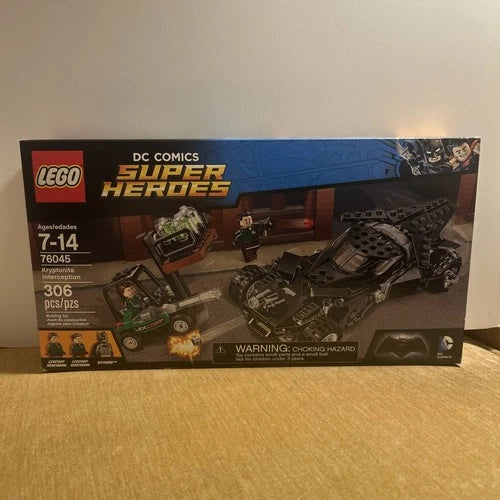 LEGO DC Batman Super Heroes Kryptonite Interception 76045 NIB Retired Sealed