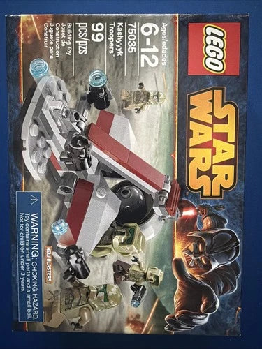 LEGO Star Wars: Kashyyyk Troopers (75035) New Sealed MISB.