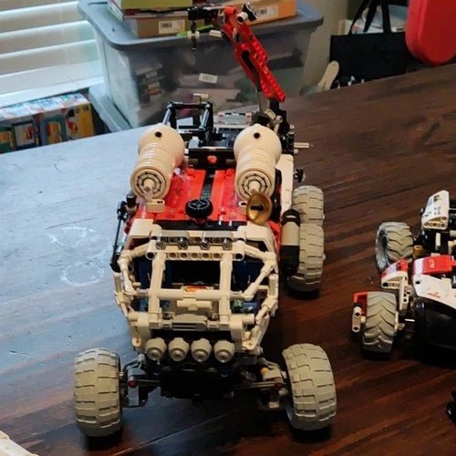 3 Set Lego Technic Mars Lot Sets 42180, 42178, 42181-USED 99% COMPLETE READ DESC