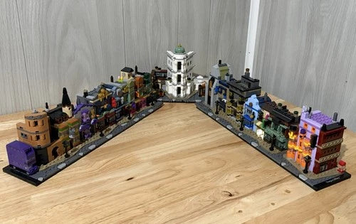 LEGO Diagon Alley 76444 & Hogwarts Castle and Grounds 76419 - Used Complete
