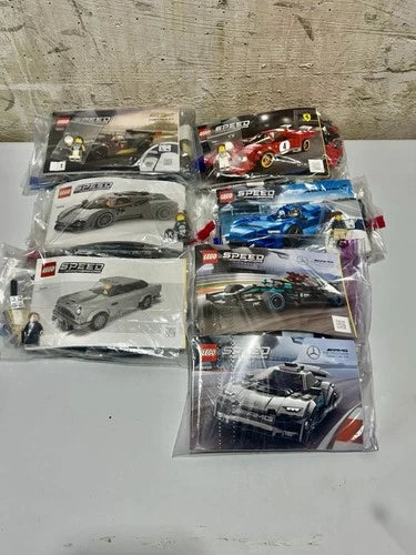 LEGO Speed Champions Lot 76911 76903 76906 76902 76915 76909 Used Complete