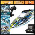 Fast RC Boat 32+ KPH - Remote Control Speedboat for Lakes, Pools & Salt Water