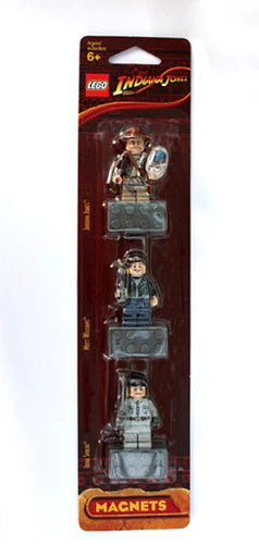 LEGO 852719 - Indiana Jones - Mini Figure Magnet Set - 3 Mini Fig Magnets