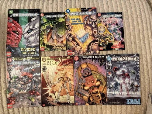 LEGO Bionicle Comics #1-19 Complete Run 2001-2004