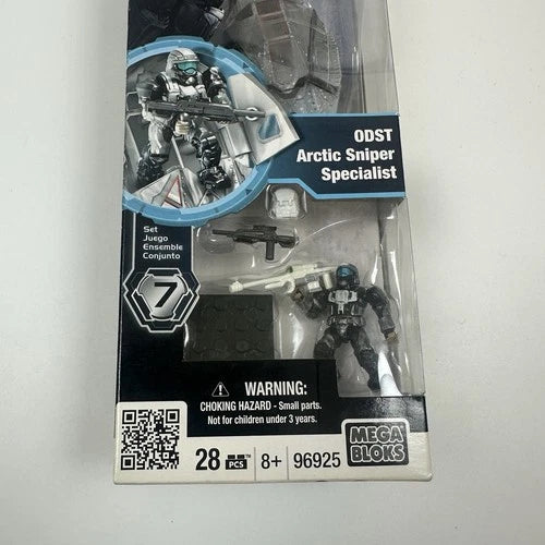 Mega Bloks 96925 Halo ODST Arctic Sniper Specialist New NIB Sealed Rare 2010