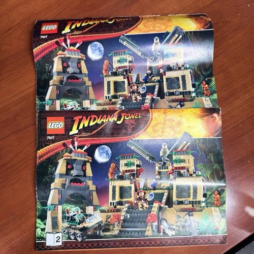 MEOW 7627 INDIANA JONES "TEMPLE OF THE CRYSTAL SKULL" - Near Complete!