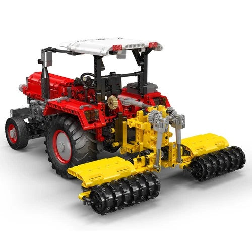 Mould King 17064 Tractor Multiple Shovel heads Building Block Toy Remote Control