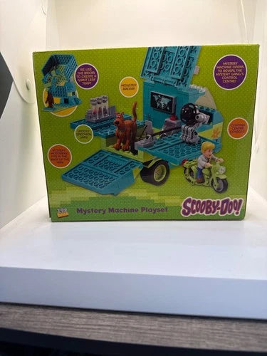 RARE🔥Scooby Doo Mystery Machine Playset Character Building COBI w/Fred & Scooby