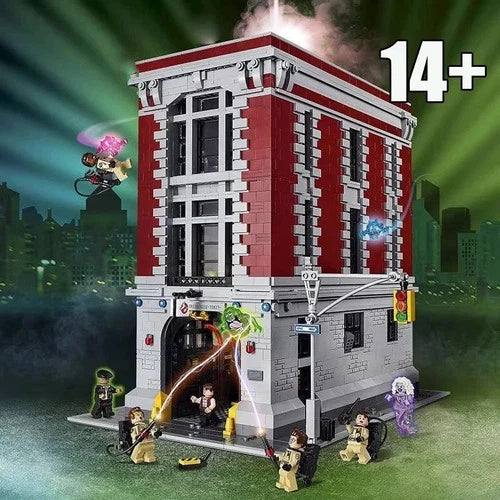 NEW 4634 PCS Ghostbusters Firehouse Headquarters Building Block Set
