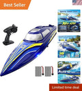 Fast 14" Remote Control Boat - Auto Self-Righting, Water-Sensing Safety Feature