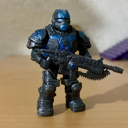 GEARS OF WAR MEGA CONSTRUX RARE NCOG SOLDIER *FREE SHIPPING* DAMIAN CARMINE