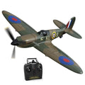 Eachine Spitfire V2 RC Warbird 2.4G 400mm Wingspan RTF With 2 Batteries AU Stock
