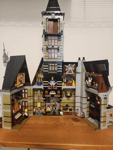 ​Option 1 (Max Keywords): Haunted House Mansion Manor Building Blocks Set