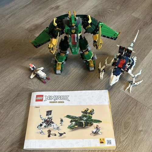 LEGO NINJAGO: 71845 Lloyd's Jet Mech Dragons Rising No Minifigures/Accessories ￼