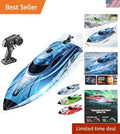 TX126 12-Inch Waterproof RC Boat with LED Lights - Perfect for Fun Water Play