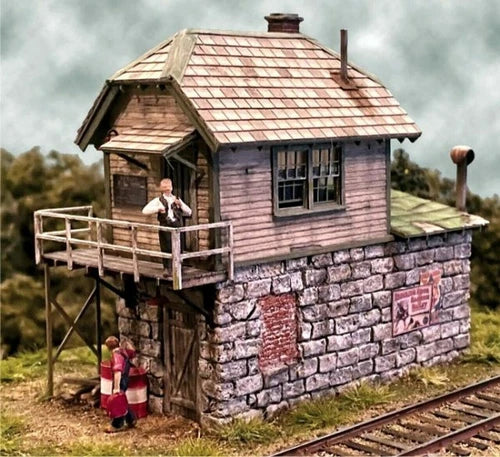 Bar Mills (HO-Scale) #0272 Tower at CRANBERRY Yard Laser Cut Building Kit - NIB