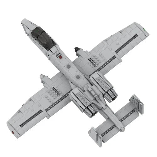 MOC-46317 Fairchild Republic A-10 Thunderbolt II building blocks Toys gift