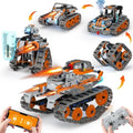 5-in-1 STEM Building Toys for Kids 6-14, Remote Control Robots & Tanks, 552 Pcs