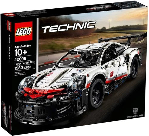 MEOW Technic 42096 Porsche 911 RSR Complete Set 1580 pcs Age 10+