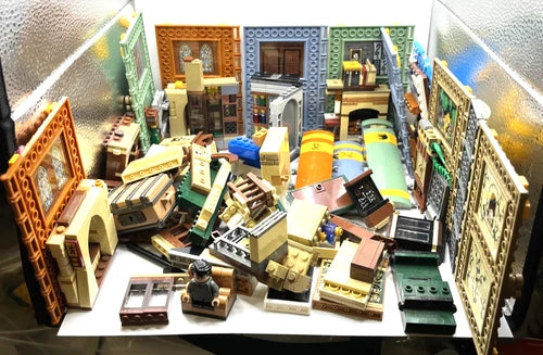 Harry Potter Lego Book Classes 76382, 76383, 76384, 76385 lot Partial Build Mini